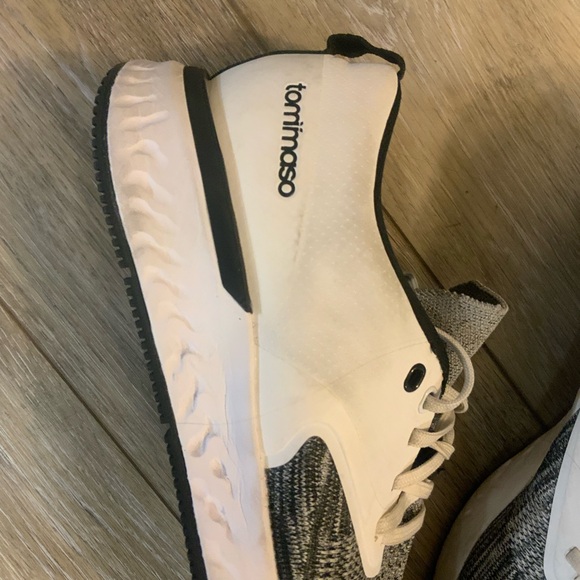 Tommaso Black and White bike clip shoes. Size 8.5. main image 6